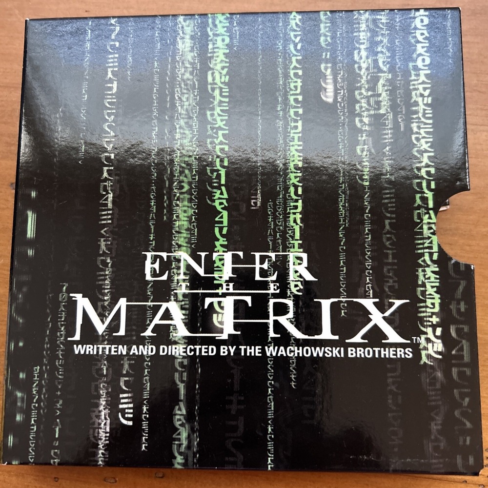 Enter the Matrix CD-ROM (PC,‎ 2003) 4 Disc Game, PC Game Vintage